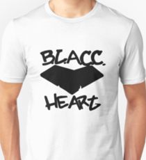 BLACC HEART Unisex T Shirt by 360 sound and vision