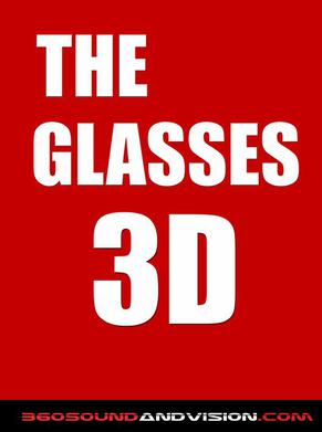 the glasses 3d by 360 sound and vision